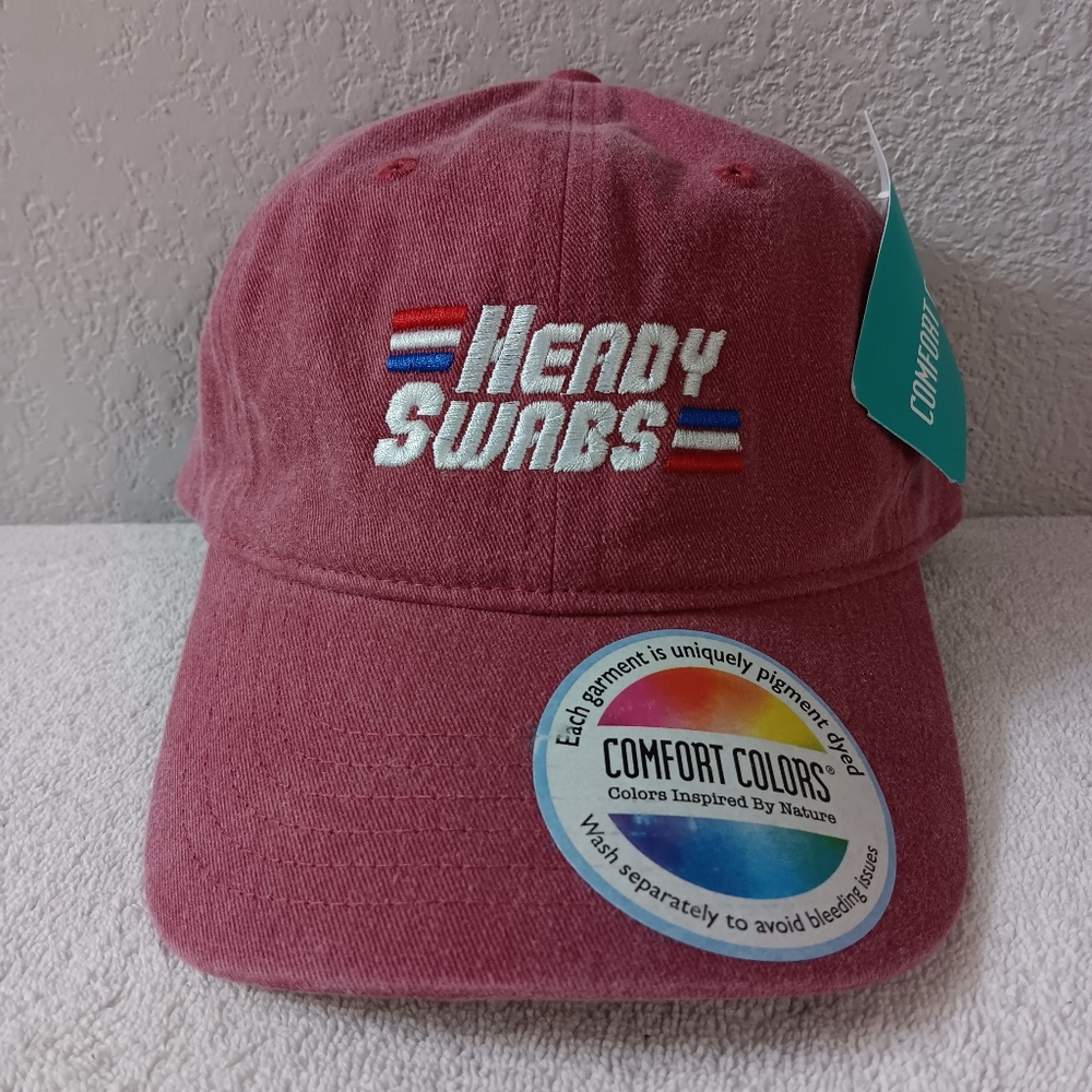 Comfort Colors Red Cap with Embroidered Logo